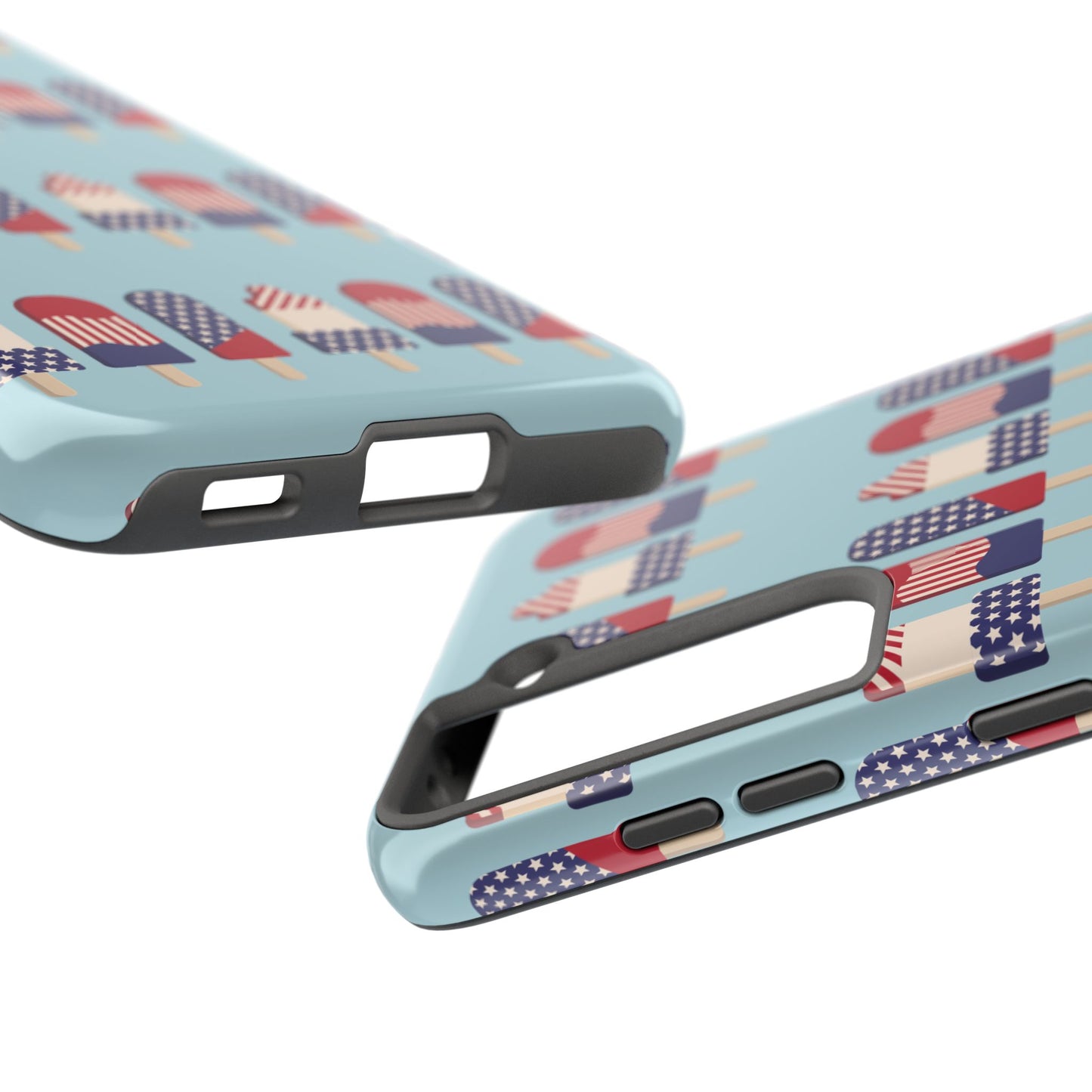 Patriotic Popsicle Tough Phone Case — 4th of July American Flag Phone Cover