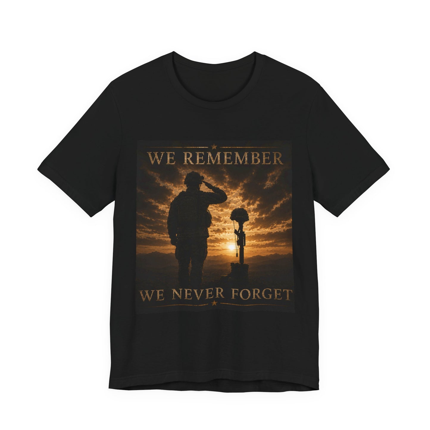 We Remember We Never Forget Memorial T-Shirt