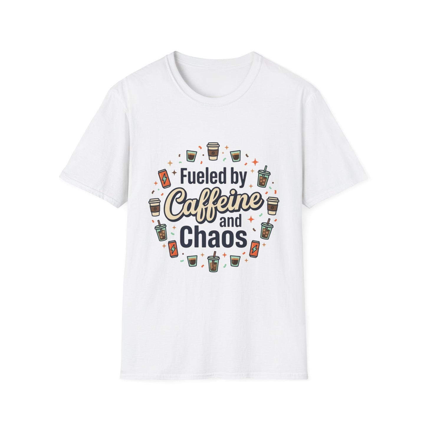 Fueled by Caffeine and Chaos Tee