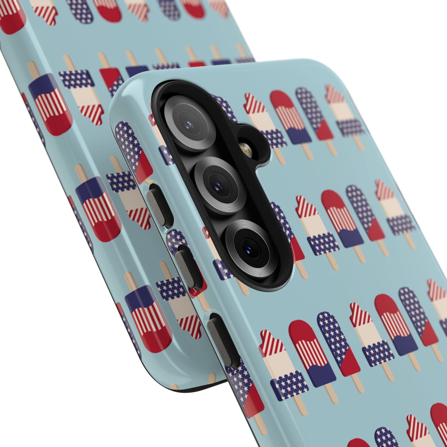 Patriotic Popsicle Tough Phone Case — 4th of July American Flag Phone Cover
