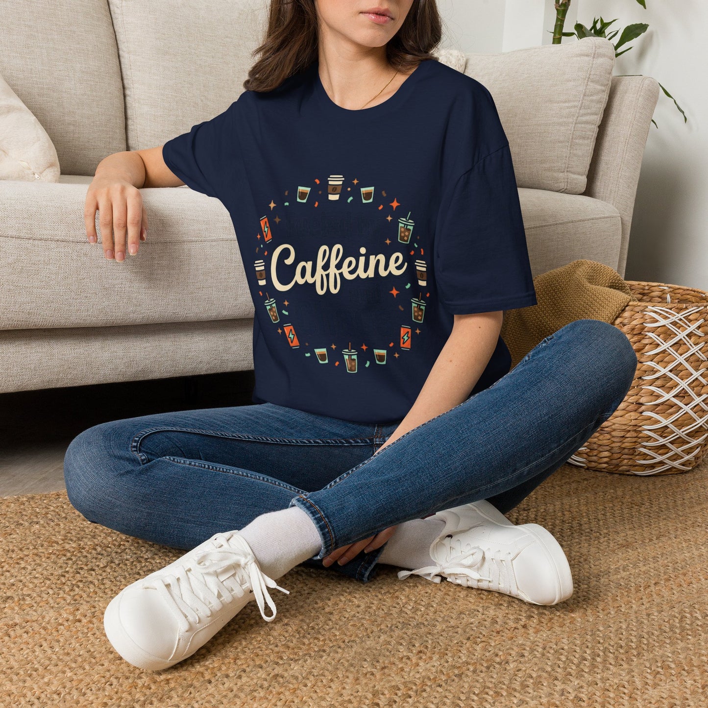 Fueled by Caffeine and Chaos Tee