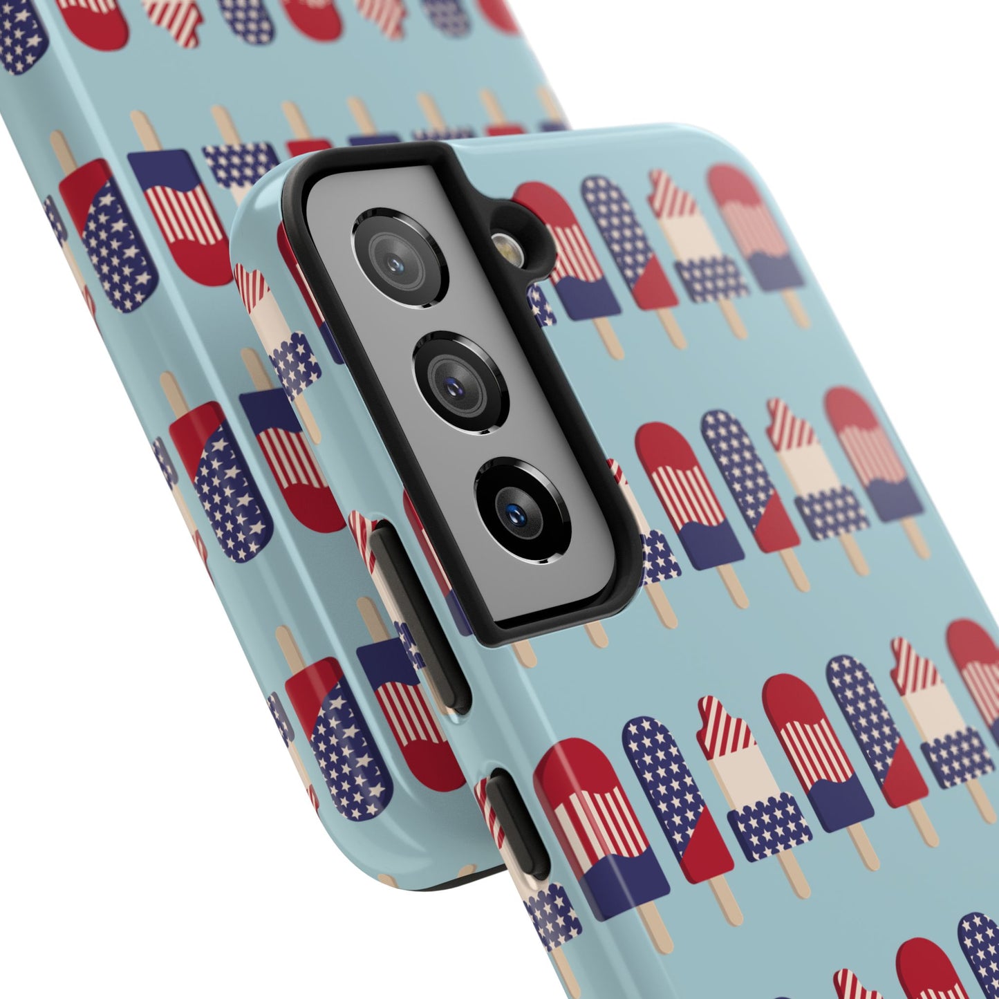 Patriotic Popsicle Tough Phone Case — 4th of July American Flag Phone Cover
