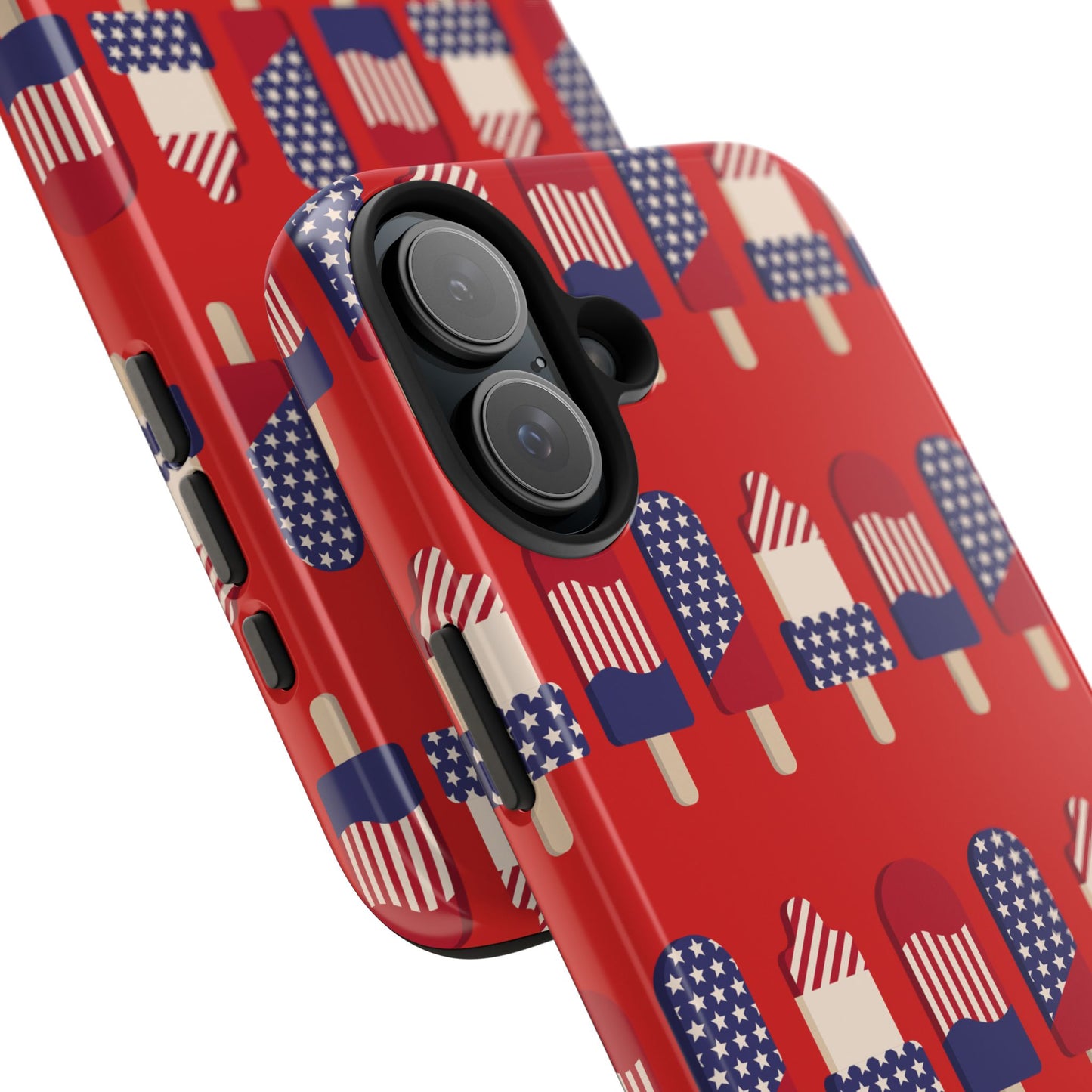 Patriotic Popsicle Tough Phone Case — 4th of July American Flag Phone Cover