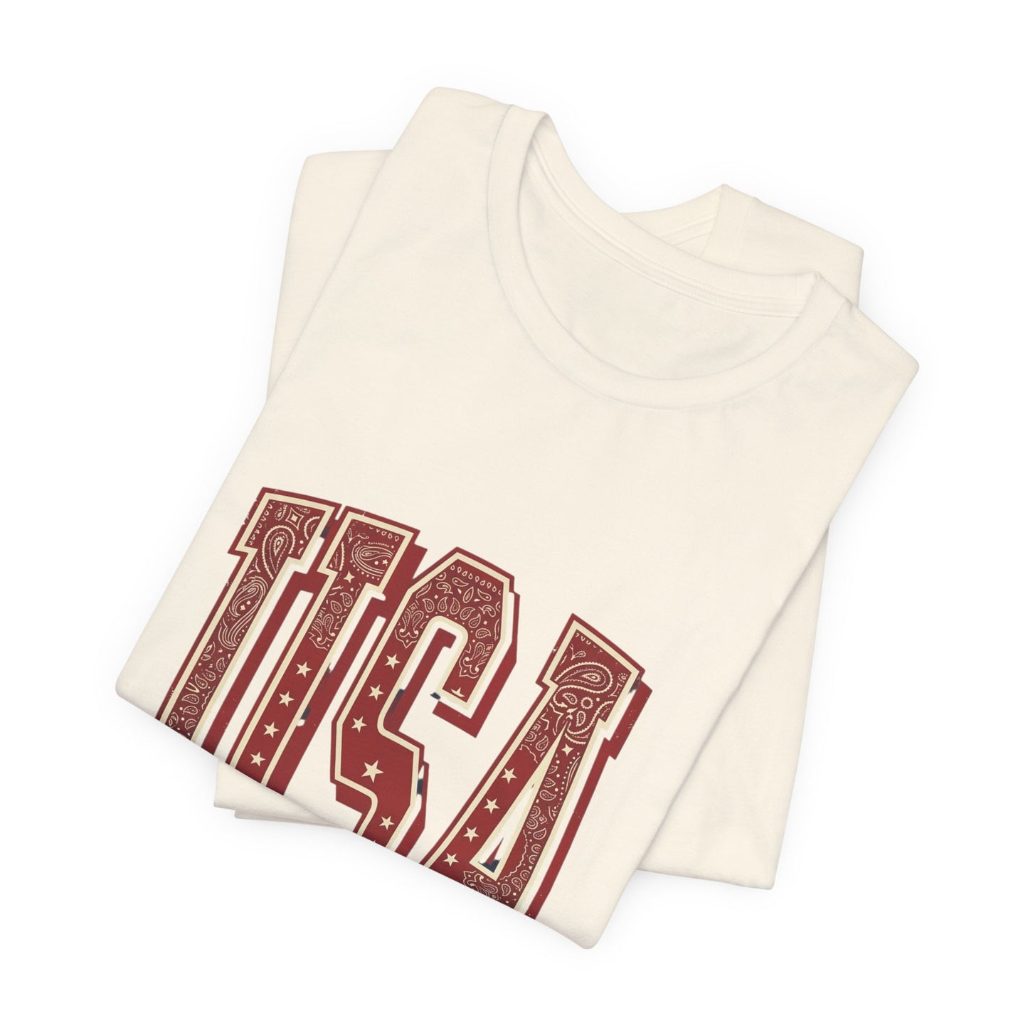 Vintage Americana USA Tee | 4th of July Patriotic Stars Distressed