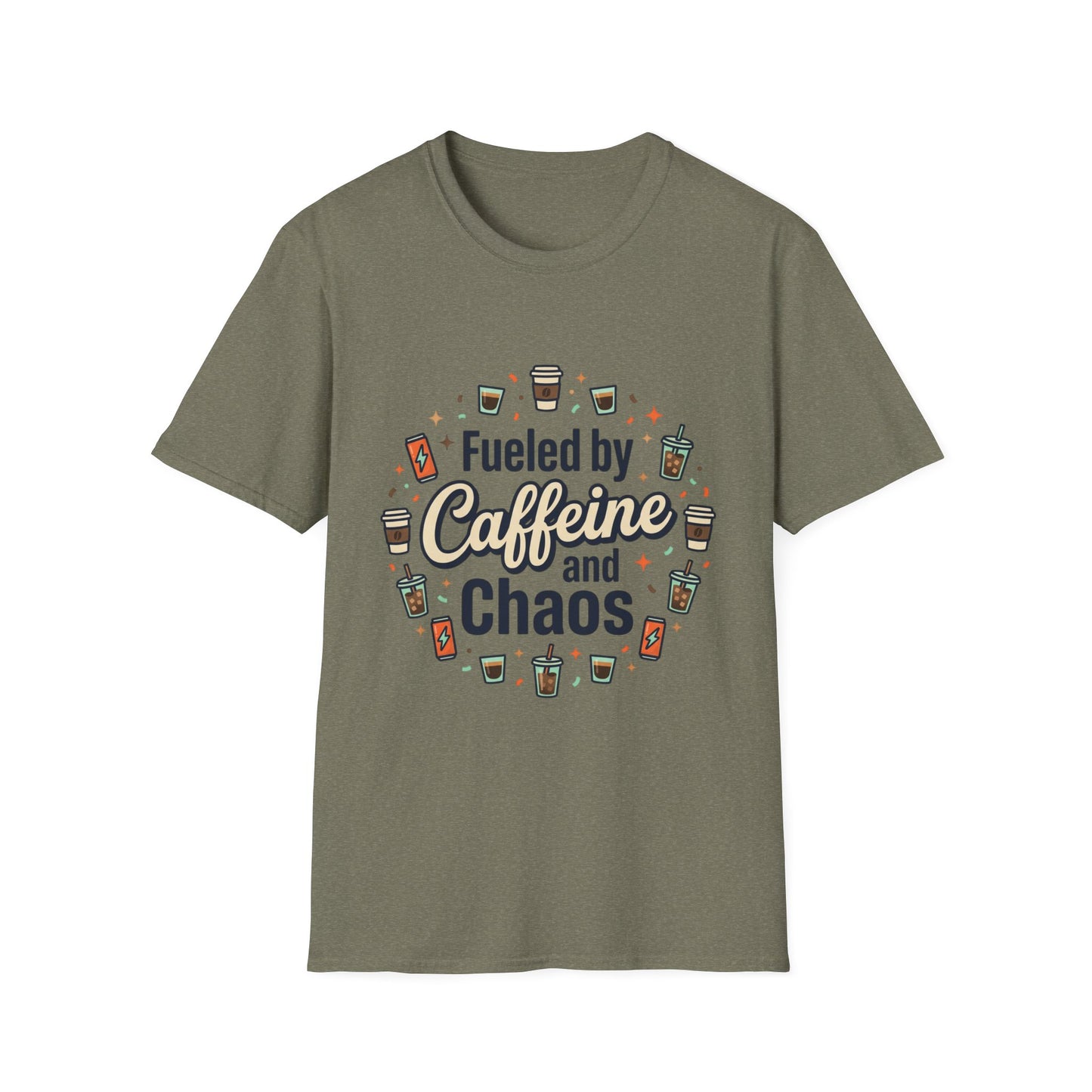 Fueled by Caffeine and Chaos Tee