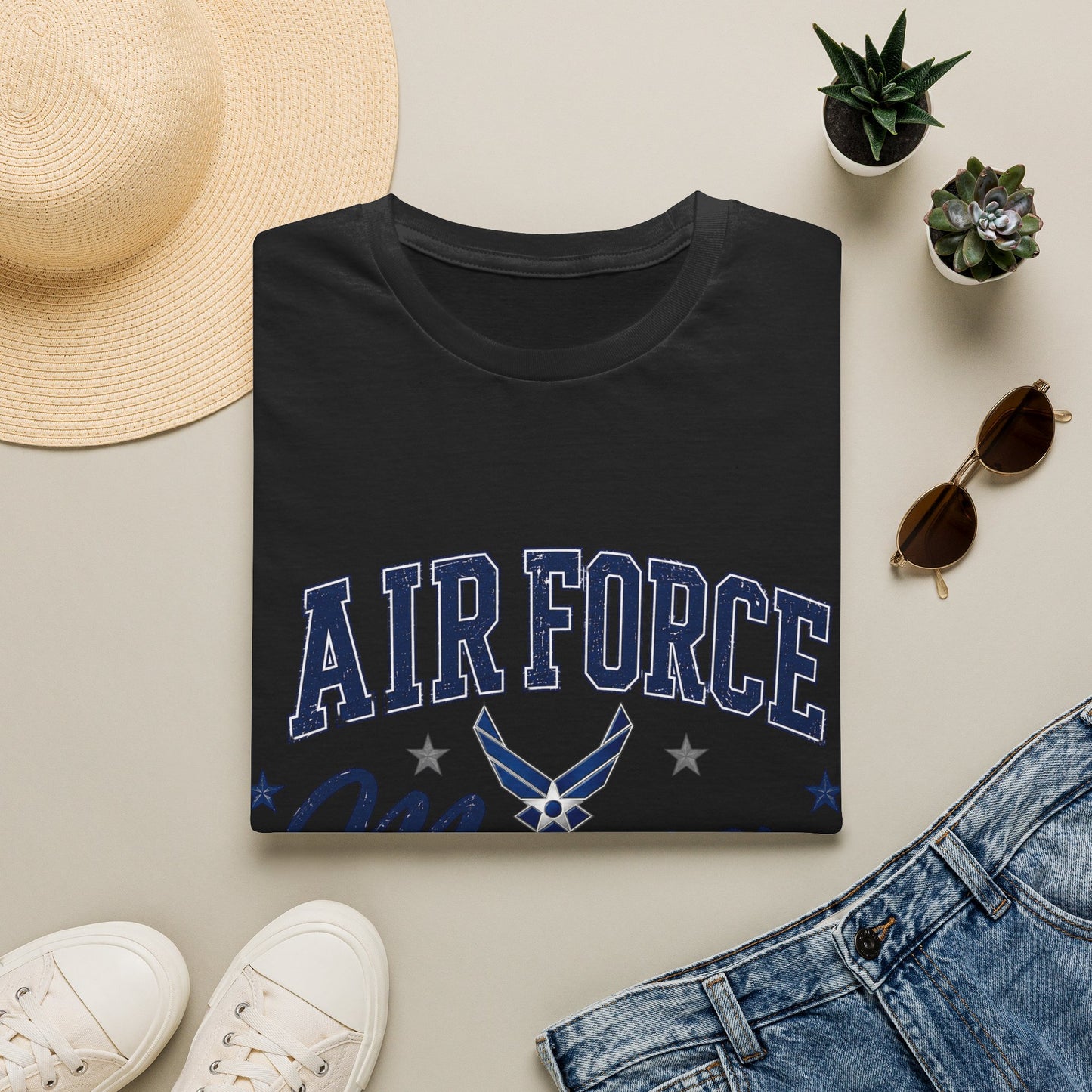 Air Force Mama Softstyle Tee