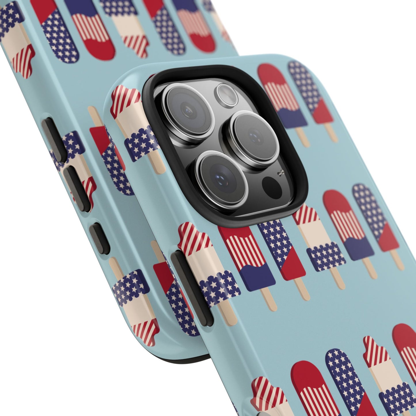 Patriotic Popsicle Tough Phone Case — 4th of July American Flag Phone Cover