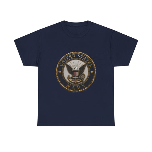 US Navy Tee— Military Veteran Patriotic Tee