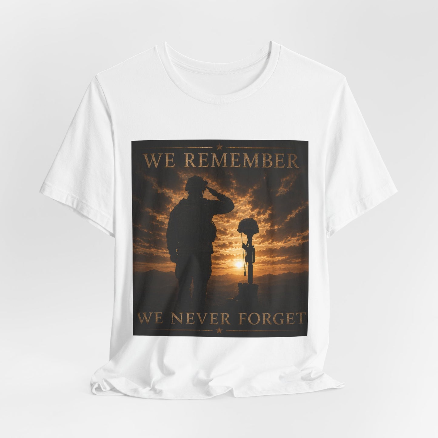 We Remember We Never Forget Memorial T-Shirt