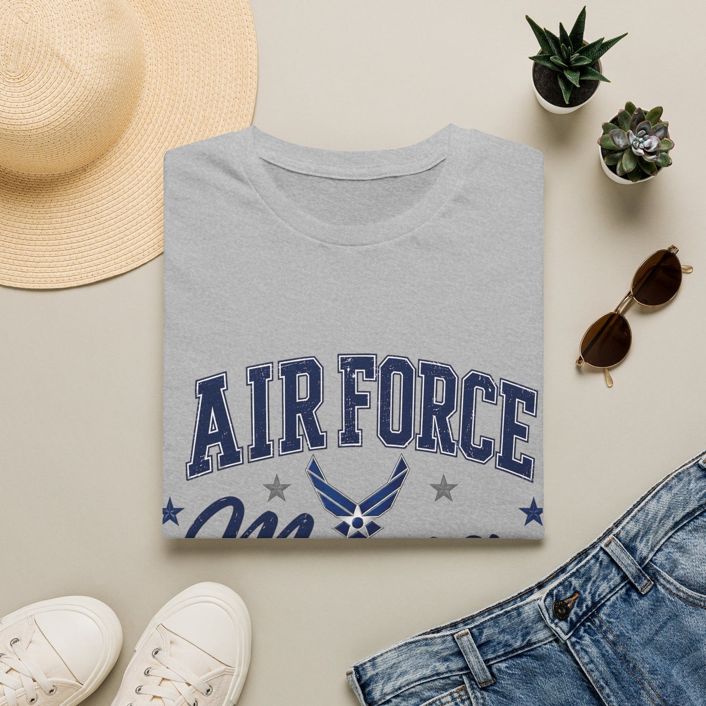 Air Force Mama Softstyle Tee