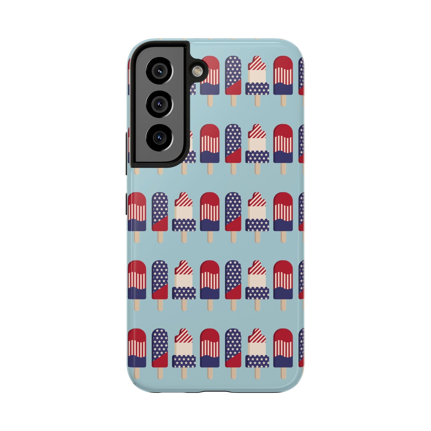 Patriotic Popsicle Tough Phone Case — 4th of July American Flag Phone Cover
