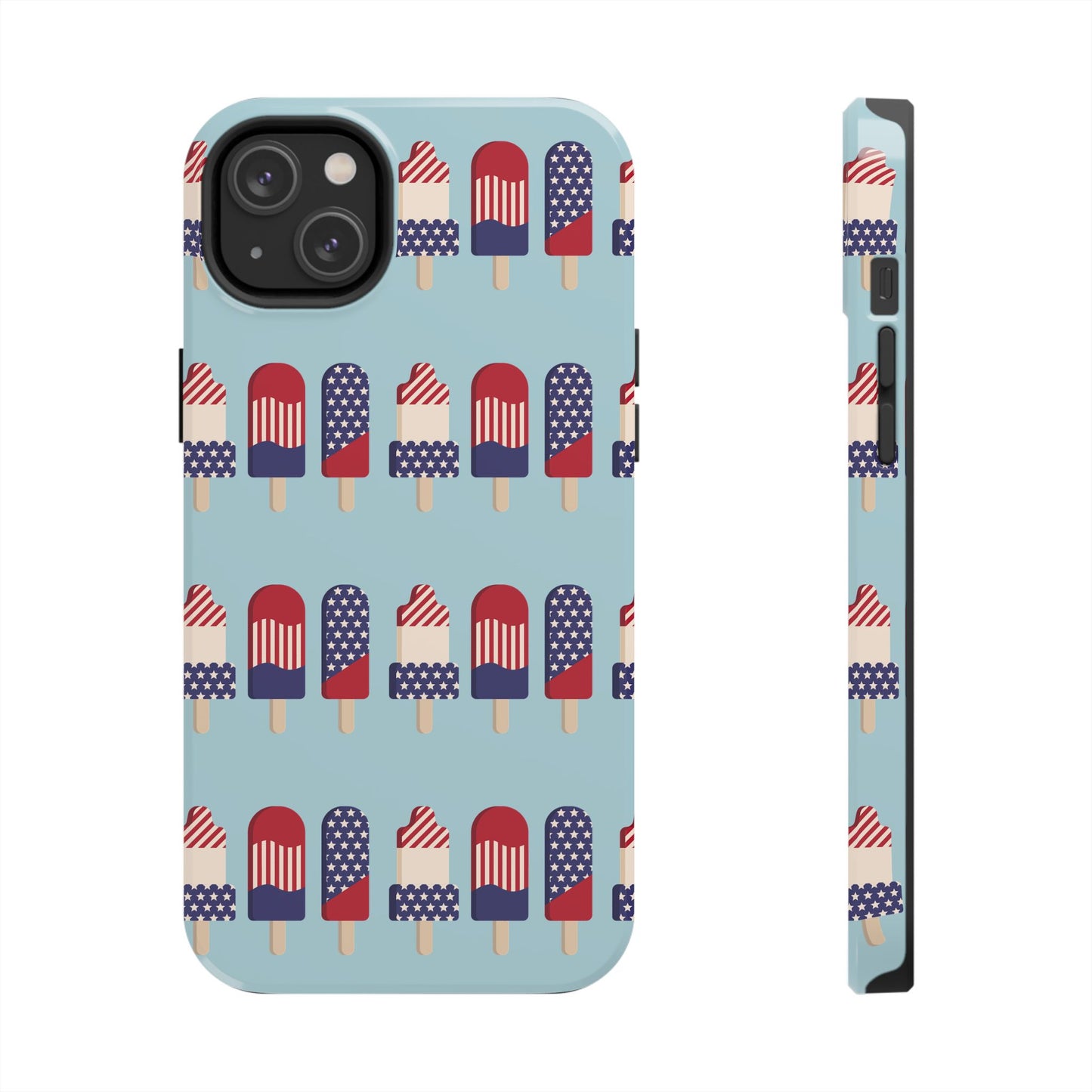 Patriotic Popsicle Tough Phone Case — 4th of July American Flag Phone Cover