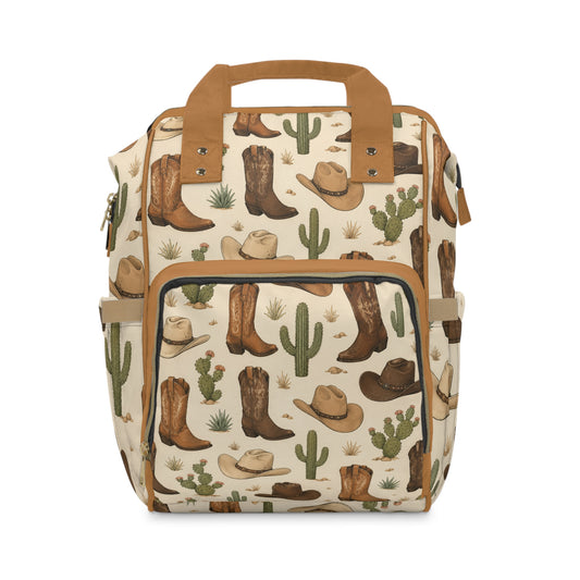 Western Themed Diaper Backpack