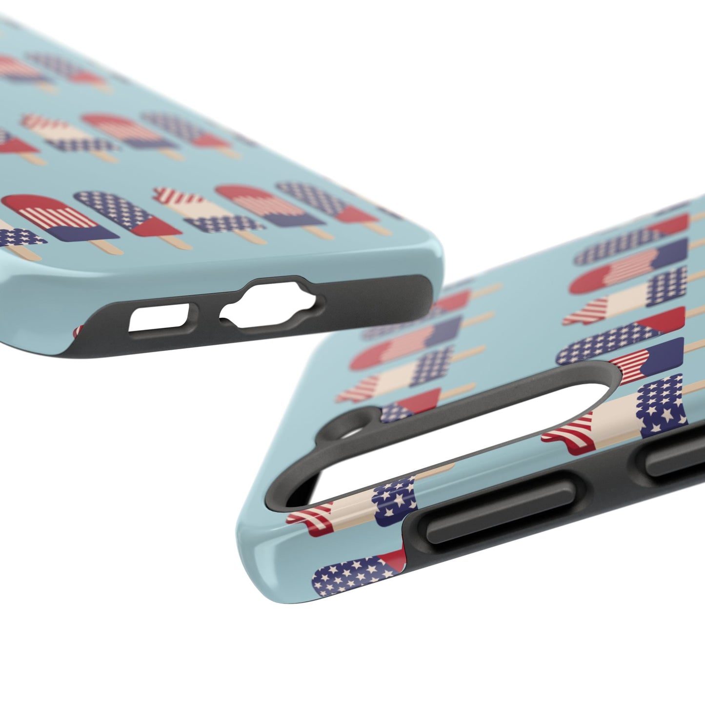 Patriotic Popsicle Tough Phone Case — 4th of July American Flag Phone Cover