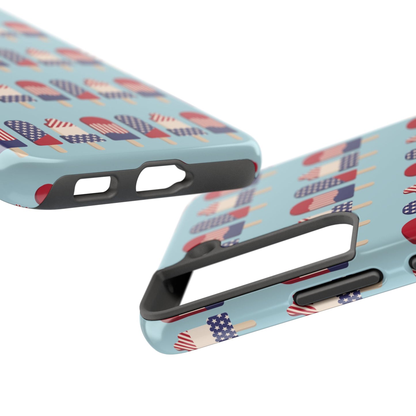 Patriotic Popsicle Tough Phone Case — 4th of July American Flag Phone Cover