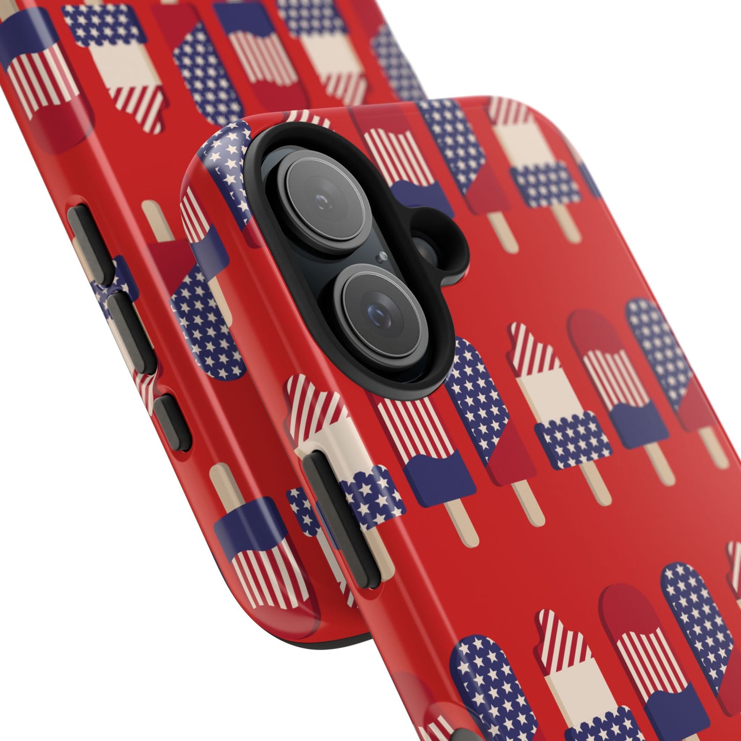 Patriotic Popsicle Tough Phone Case — 4th of July American Flag Phone Cover