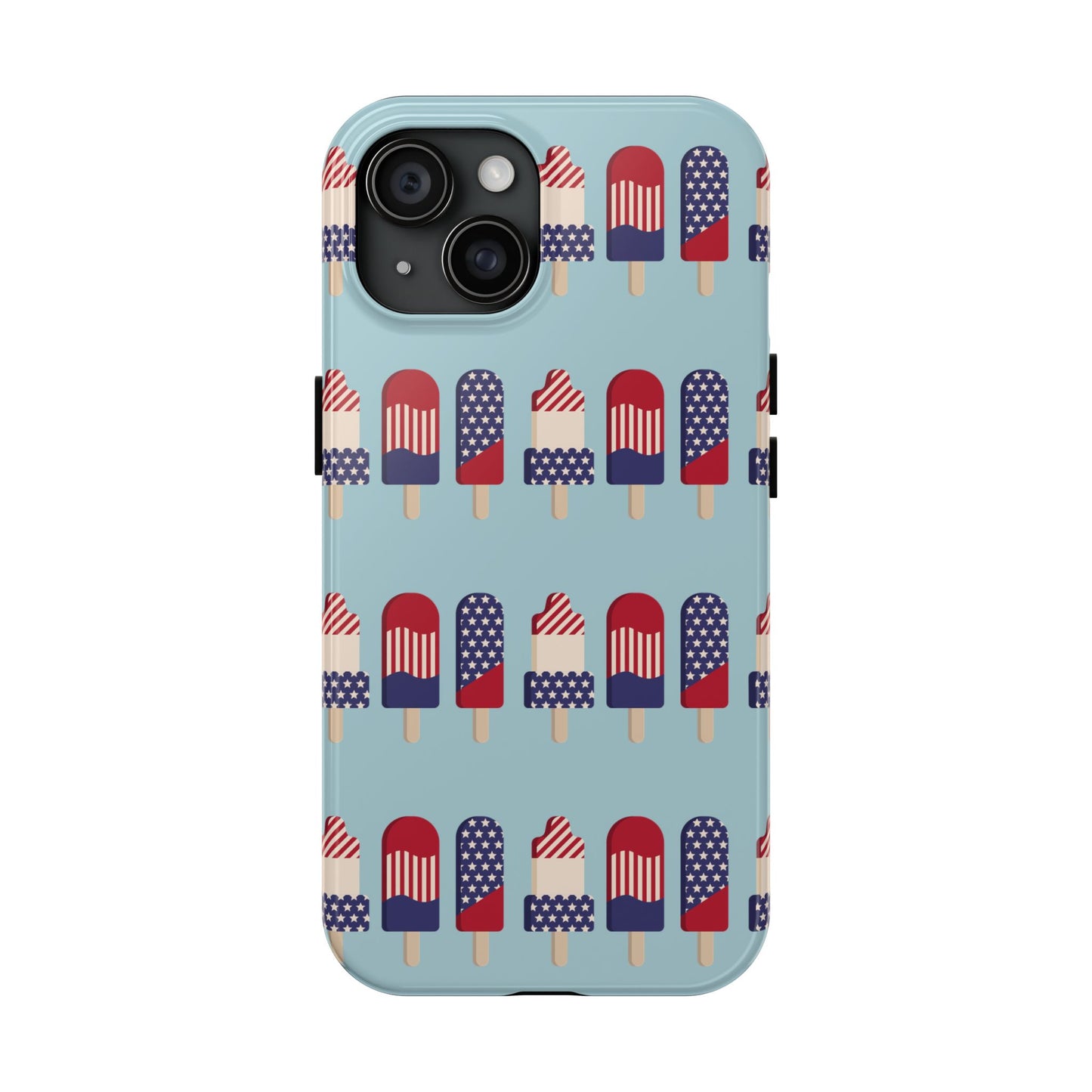 Patriotic Popsicle Tough Phone Case — 4th of July American Flag Phone Cover