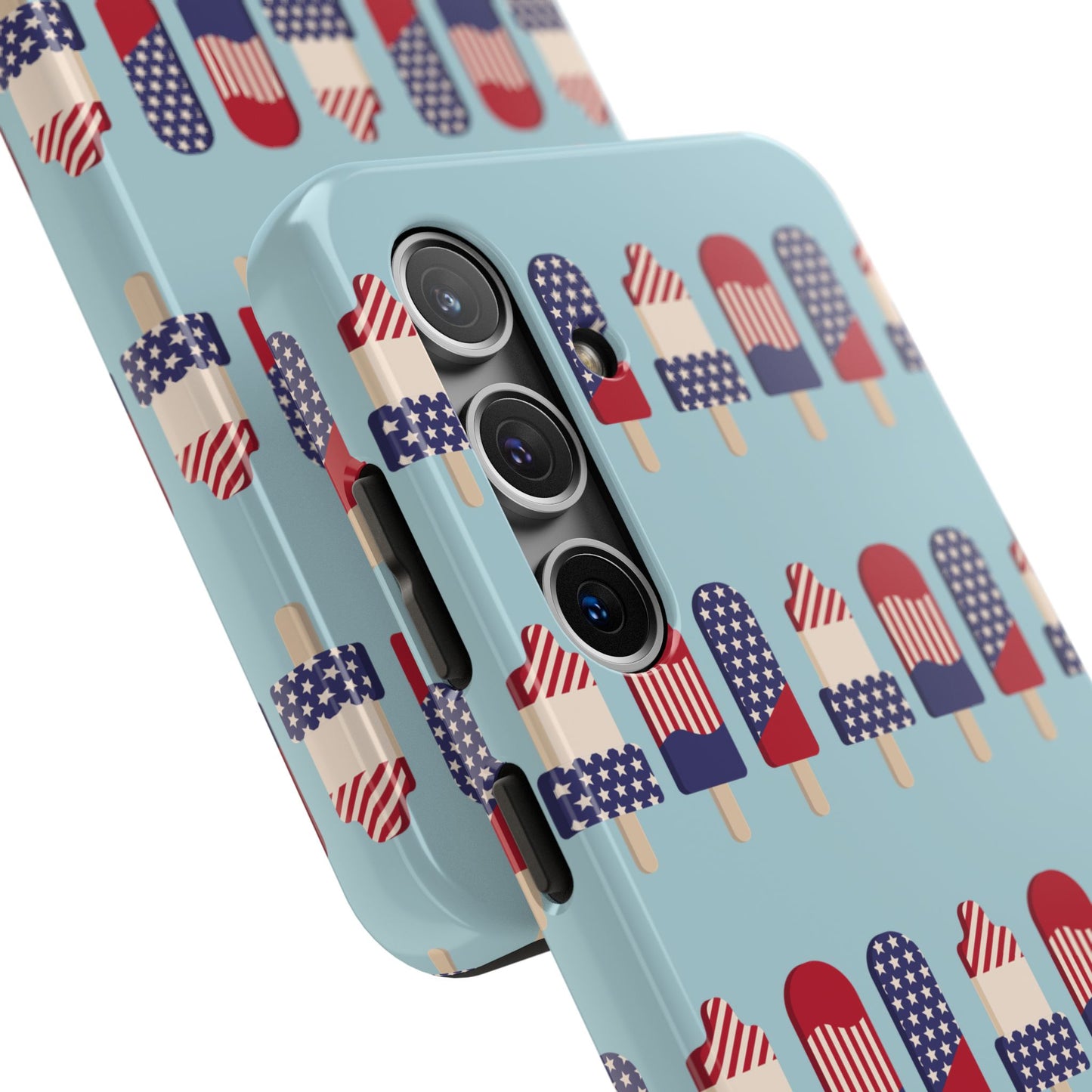 Patriotic Popsicle Tough Phone Case — 4th of July American Flag Phone Cover