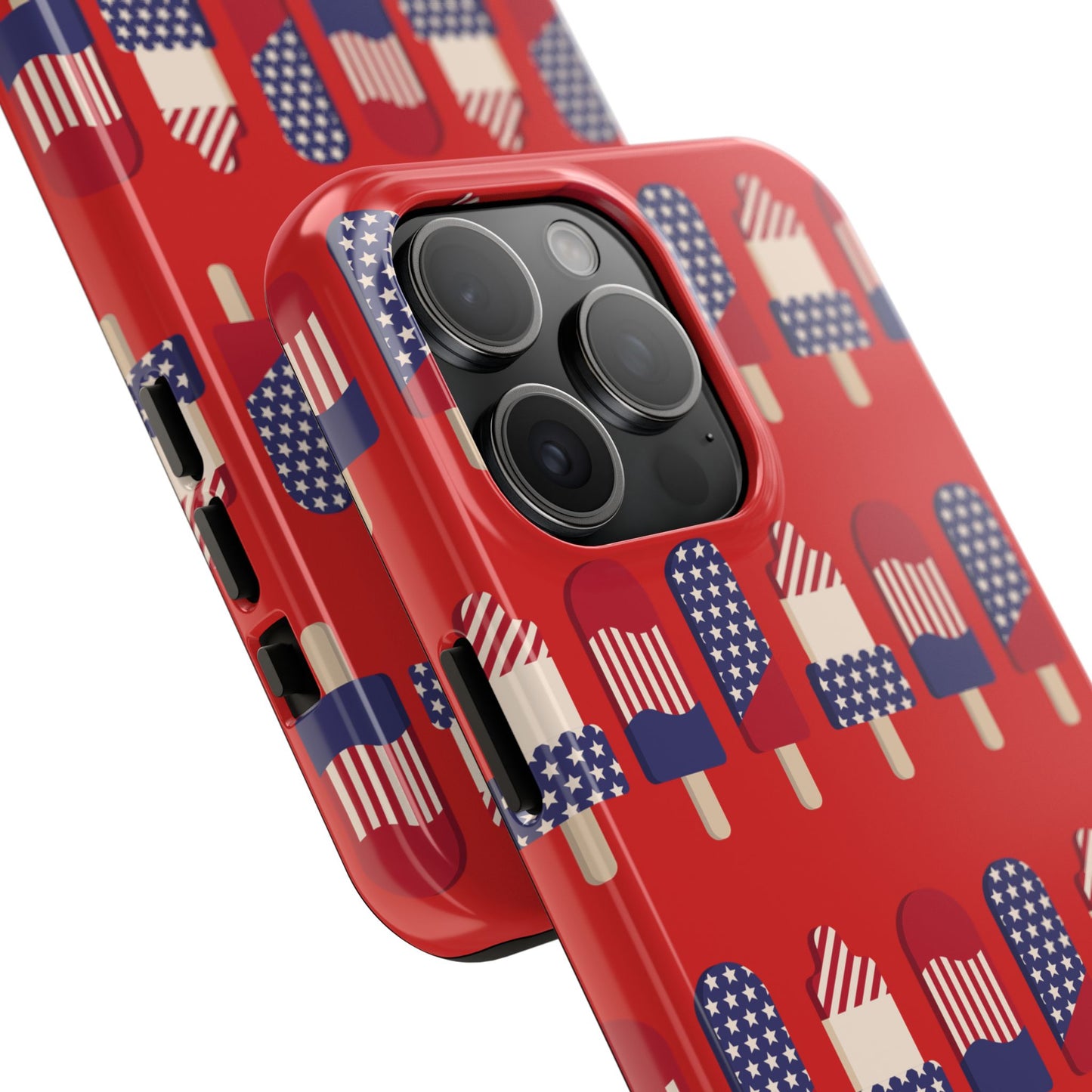 Patriotic Popsicle Tough Phone Case — 4th of July American Flag Phone Cover