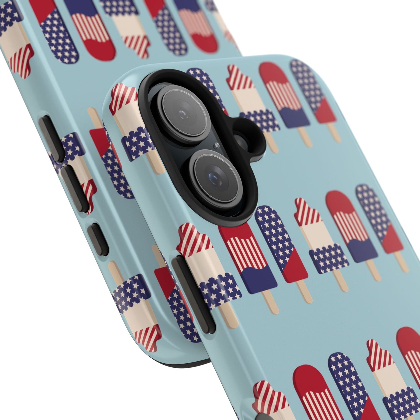 Patriotic Popsicle Tough Phone Case — 4th of July American Flag Phone Cover