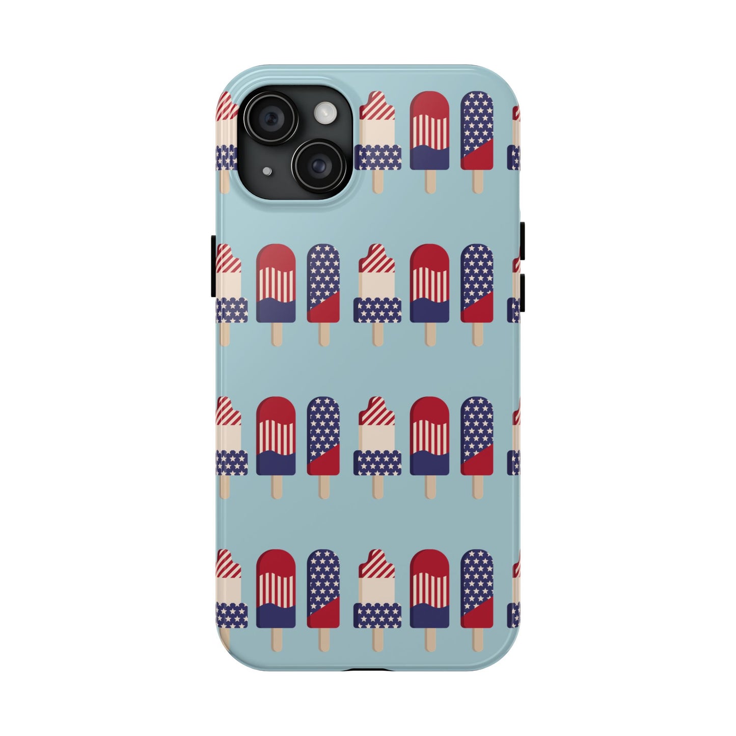 Patriotic Popsicle Tough Phone Case — 4th of July American Flag Phone Cover