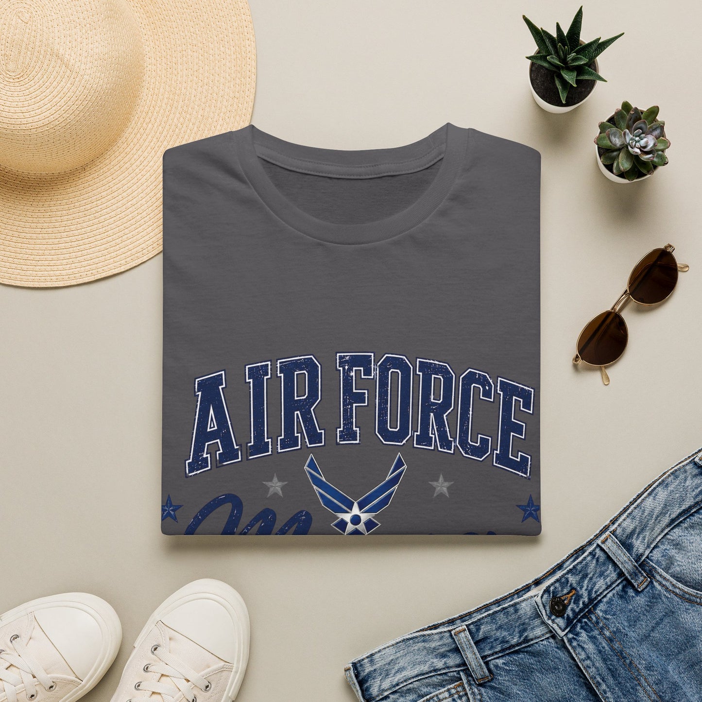 Air Force Mama Softstyle Tee