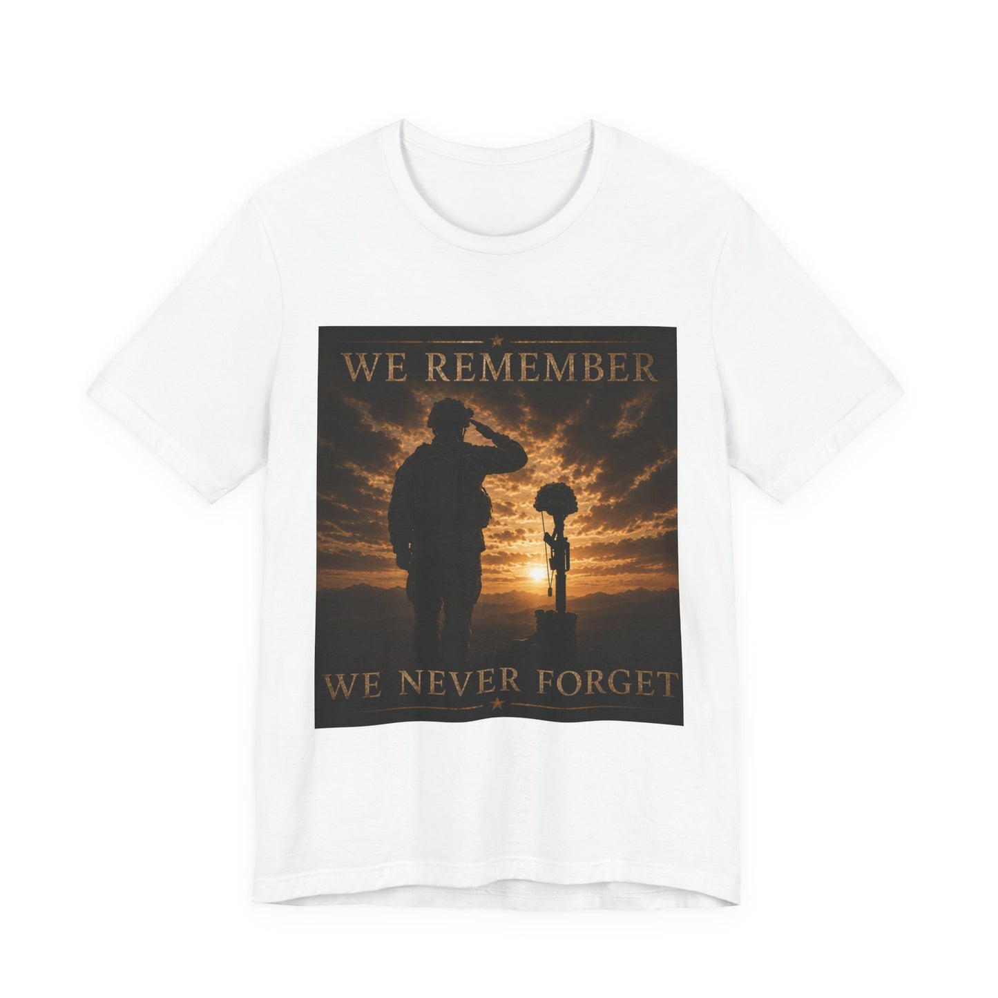 We Remember We Never Forget Memorial T-Shirt