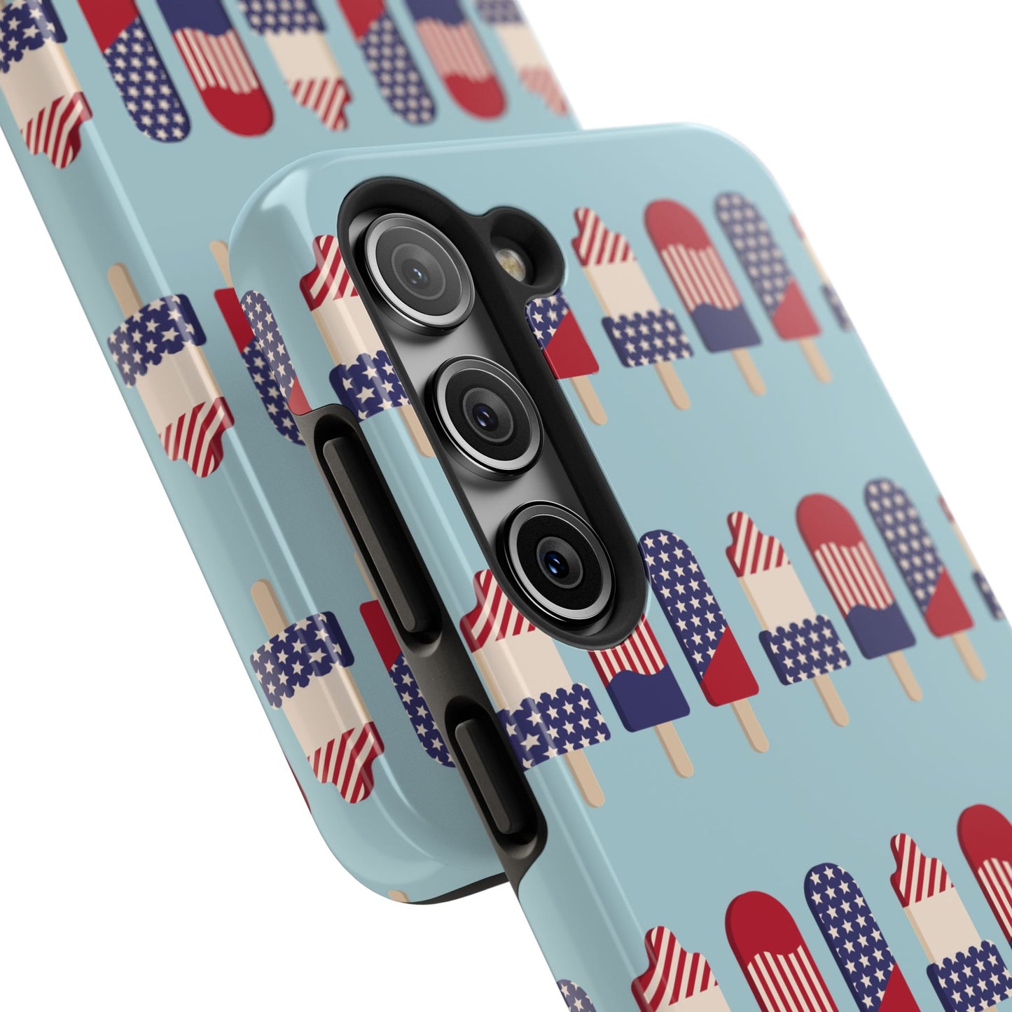 Patriotic Popsicle Tough Phone Case — 4th of July American Flag Phone Cover
