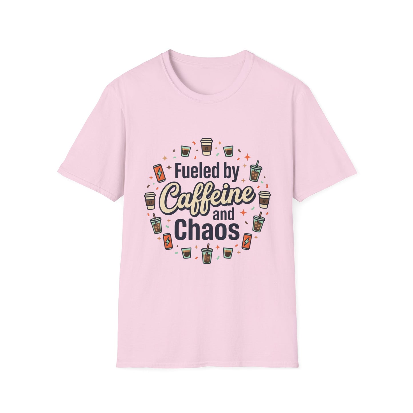 Fueled by Caffeine and Chaos Tee