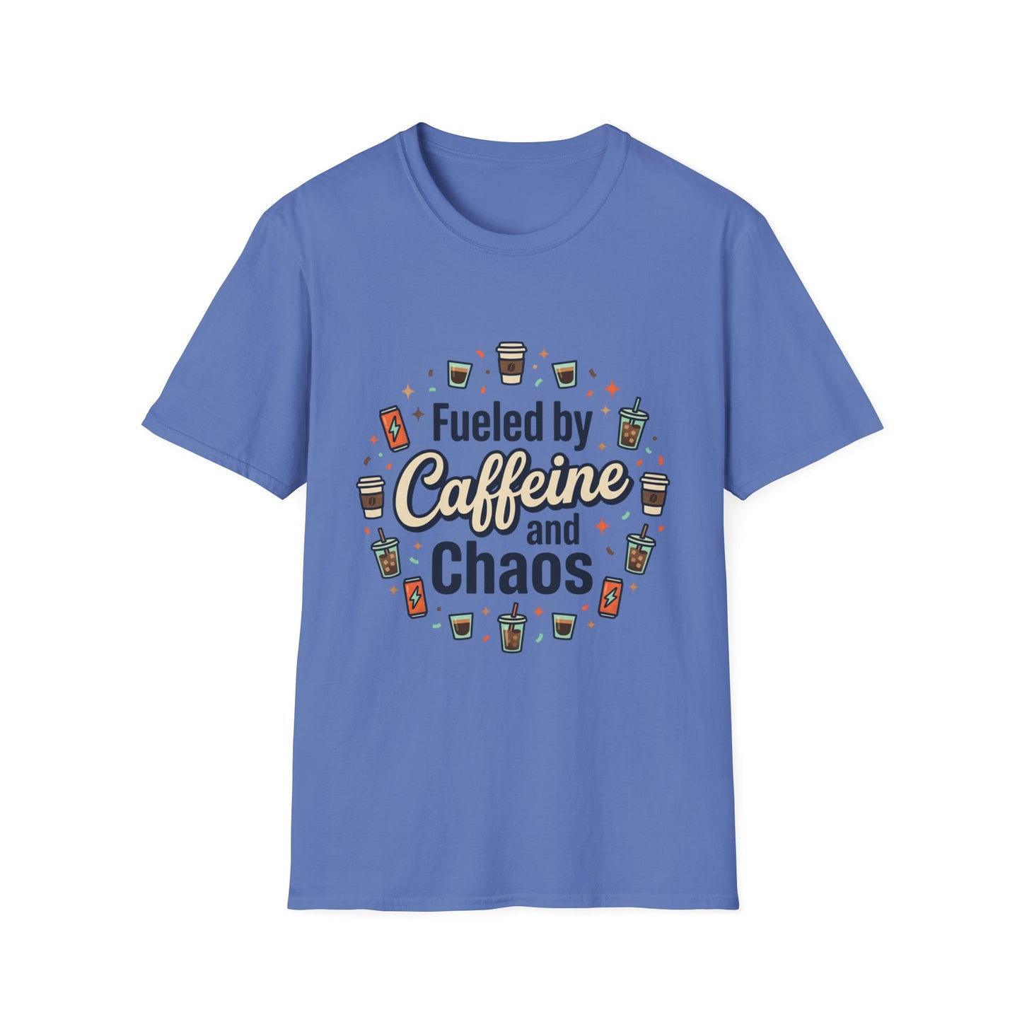 Fueled by Caffeine and Chaos Tee