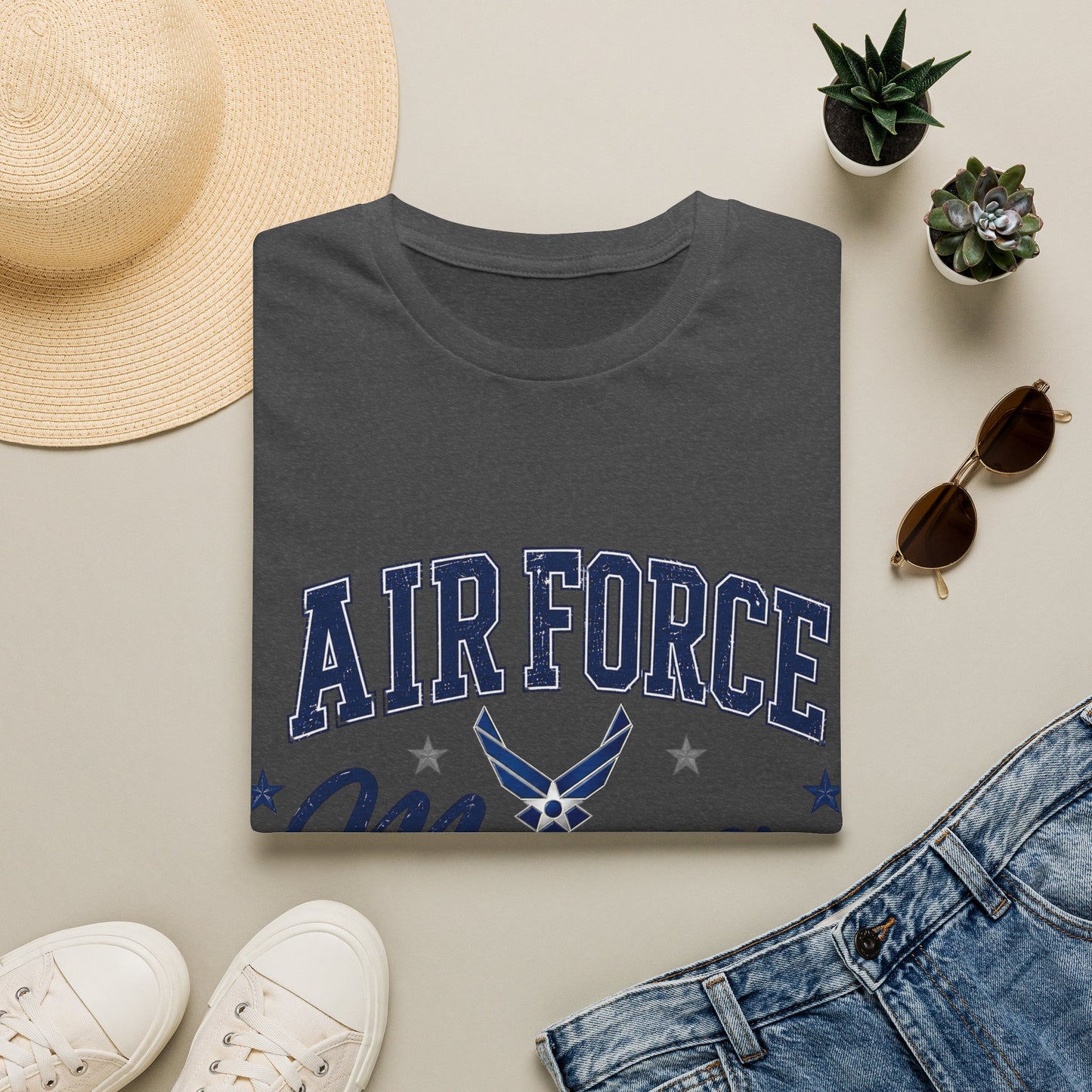 Air Force Mama Softstyle Tee