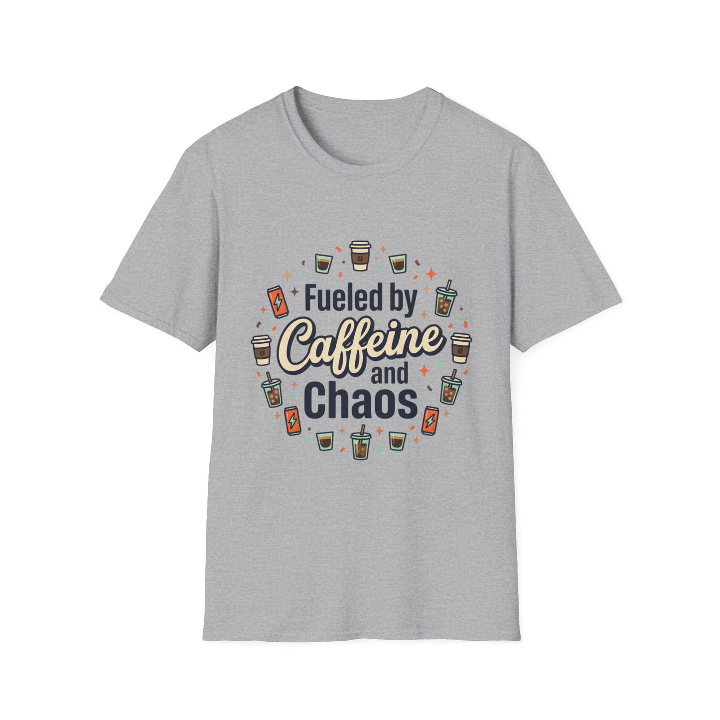 Fueled by Caffeine and Chaos Tee