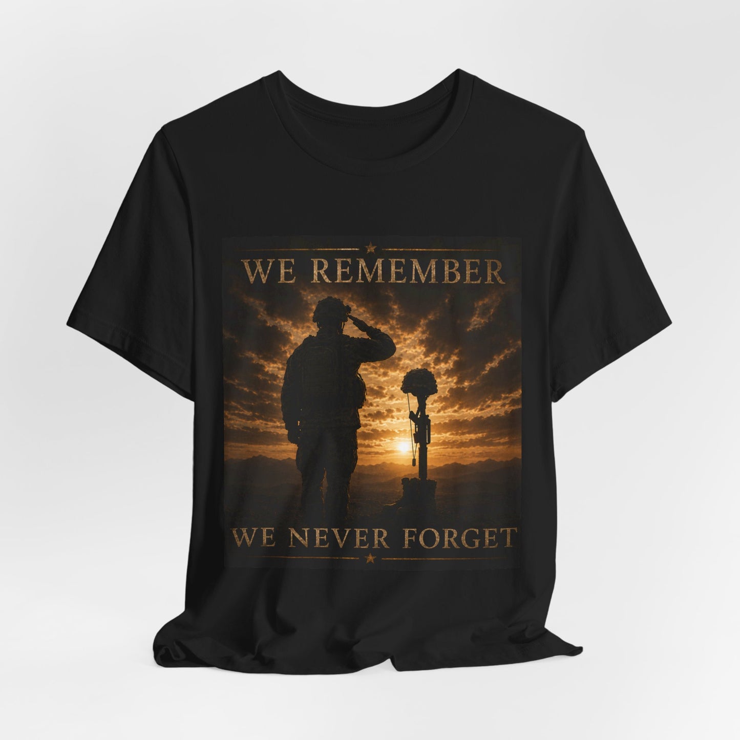 We Remember We Never Forget Memorial T-Shirt