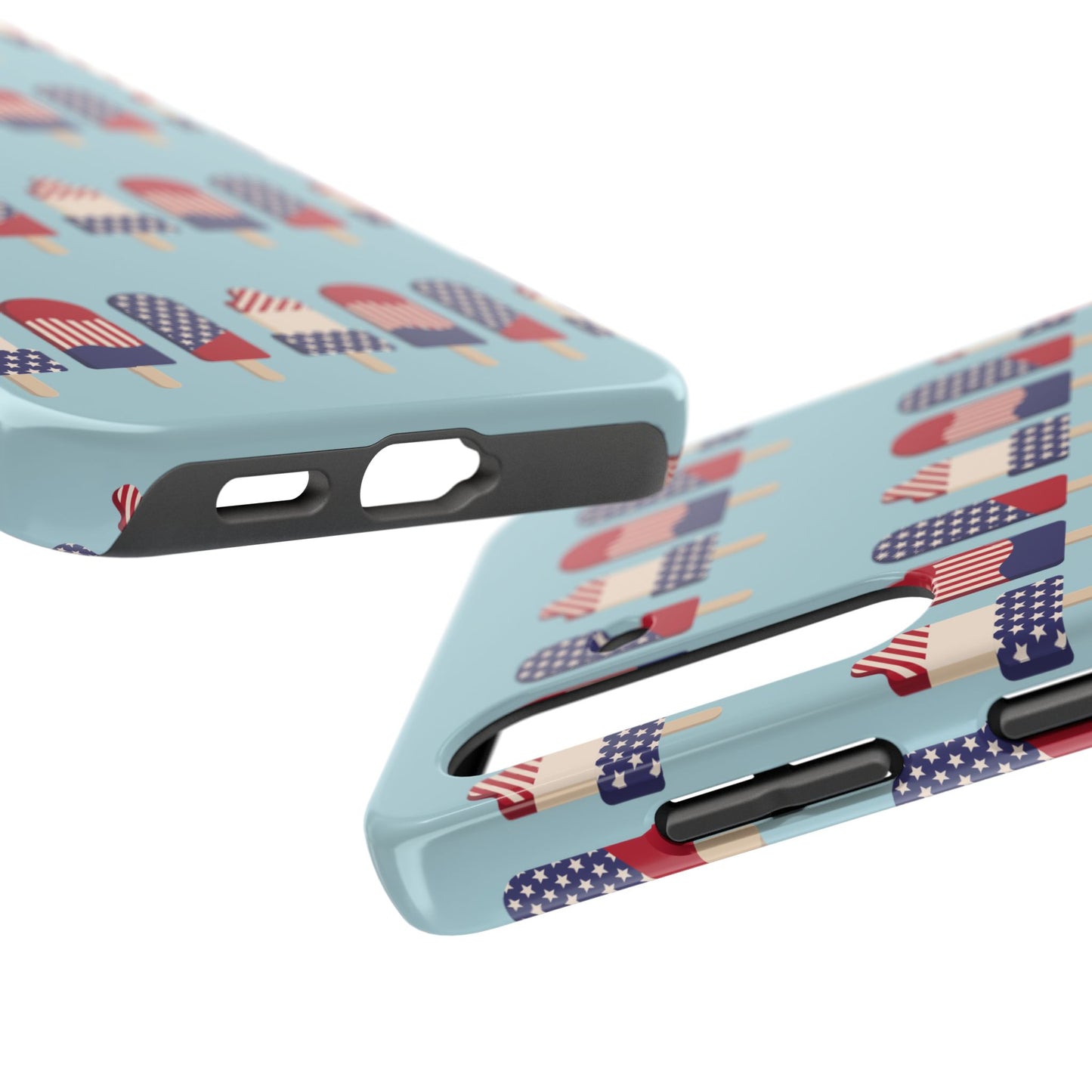 Patriotic Popsicle Tough Phone Case — 4th of July American Flag Phone Cover