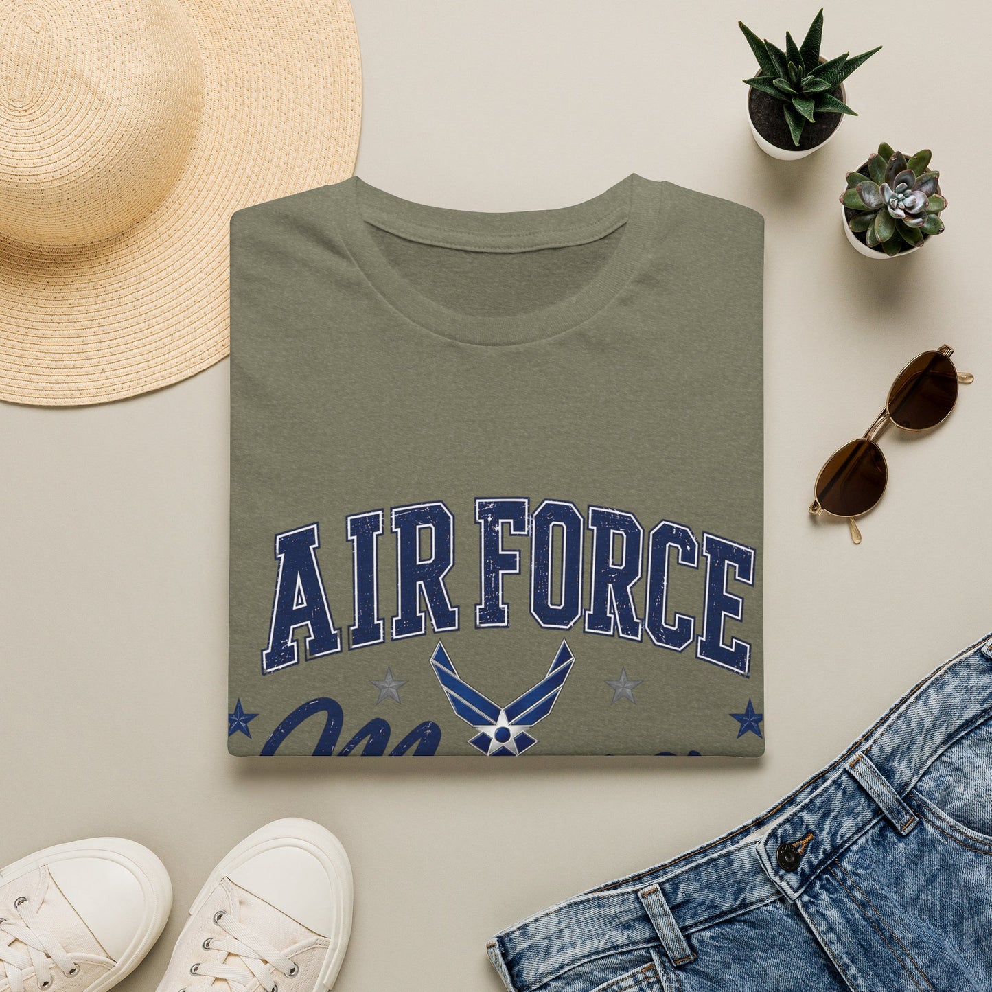 Air Force Mama Softstyle Tee