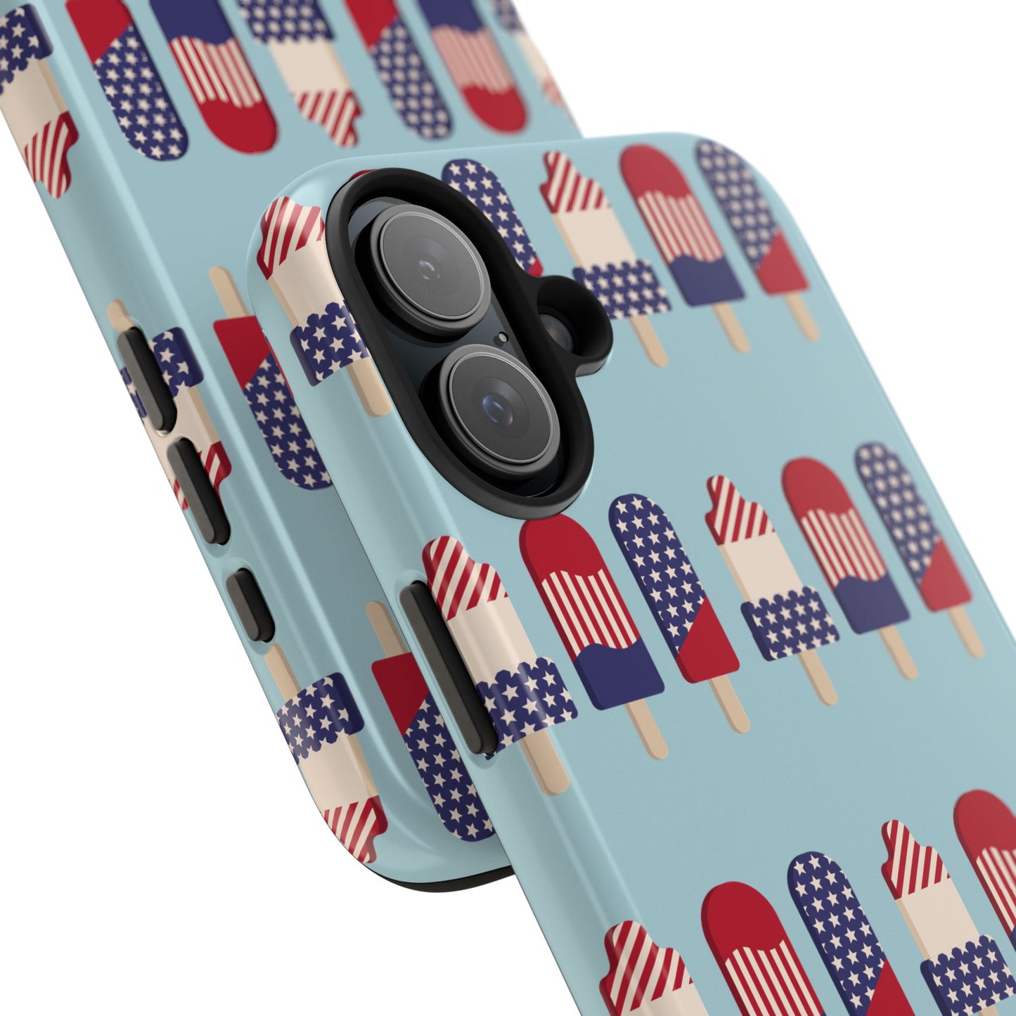 Patriotic Popsicle Tough Phone Case — 4th of July American Flag Phone Cover