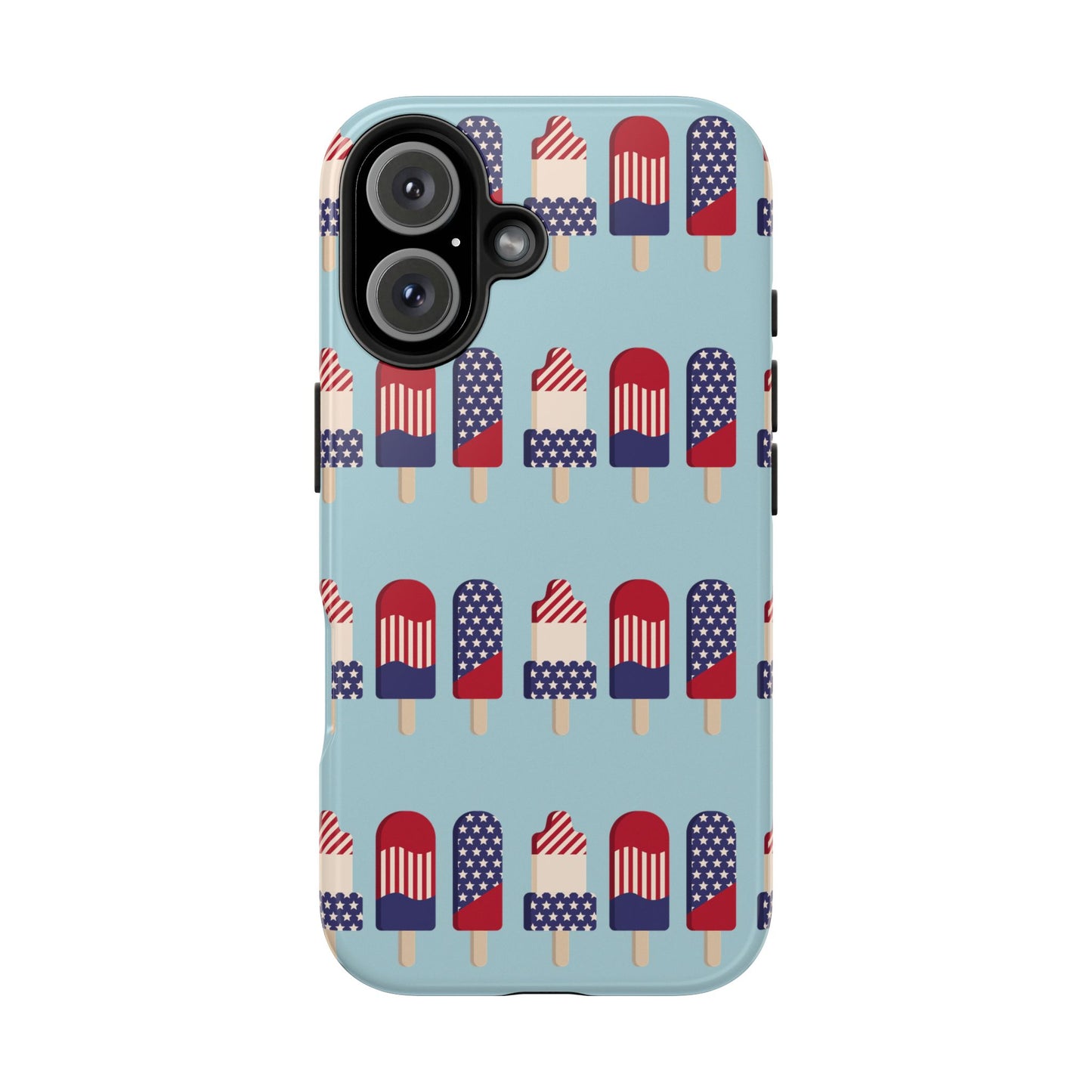 Patriotic Popsicle Tough Phone Case — 4th of July American Flag Phone Cover